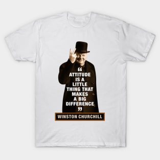 Winston Churchill Quotes T-Shirt